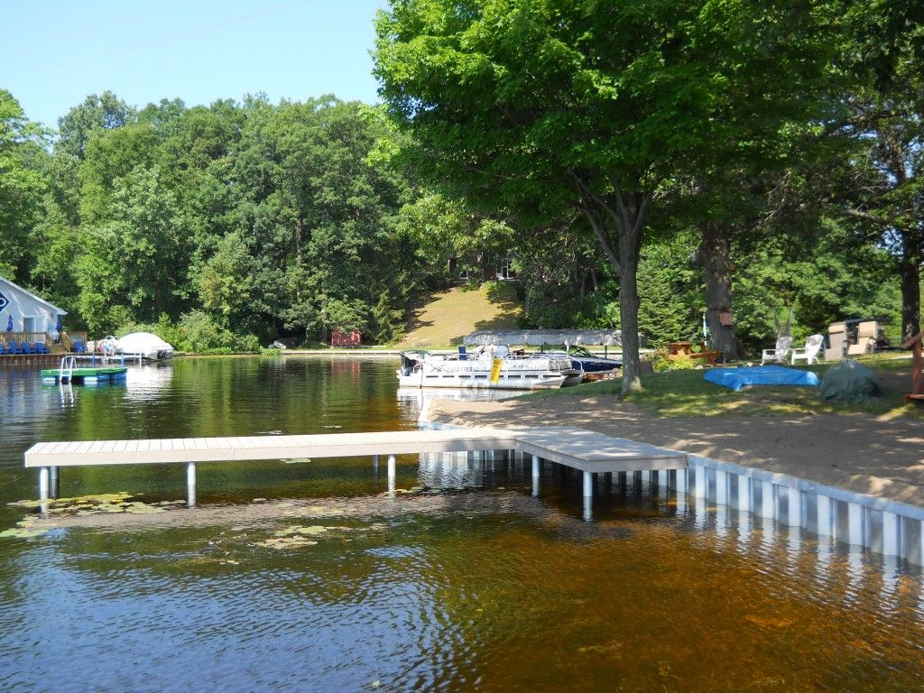 Dock Installation on Lake Wisconsin